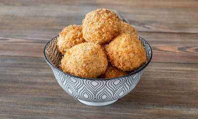 Wall Mural - Bowl of Croquettes