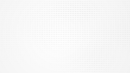 Wall Mural - dot white gray pattern gradient light texture background. abstract technology big data digital backg