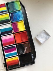 palette of colors