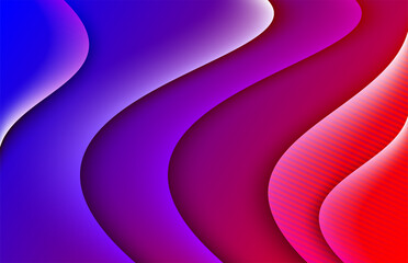 Wall Mural - Abstract deep red and blue vibrant gradient colors backgrounds soft bright gradiented wallpaper for mobile apps, ui design, banner, poster, fashion flyer, brochure design