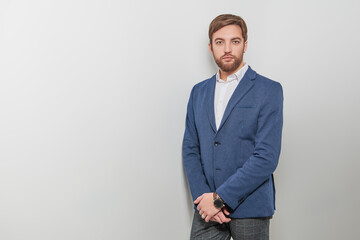 Poster - confident businessman in suit