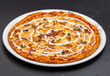 Pizza Pilze Zwiebeln Knoblauch