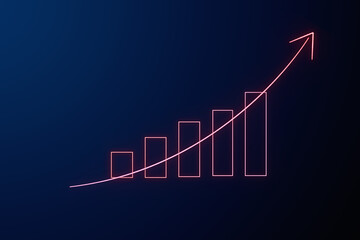 grafico economia, istogrammi, statistiche