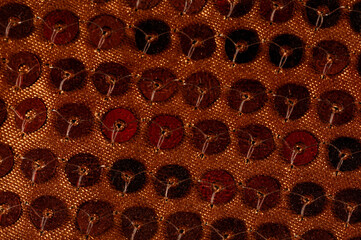 Wall Mural - Brown Textured Braided Vimini Background