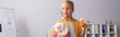 © LIGHTFIELD STUDIOS - Kid holding jar of pills and soft toy in hospital, banner