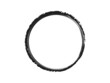 Grunge circles made of black paint.Grunge oval shape made for marking.Artistic oval element.