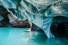 Marble Caves Of Patagonia, Chile