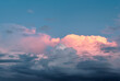 © Borislav Zhuykov/Stocksy - Pink and blue cloudy sky