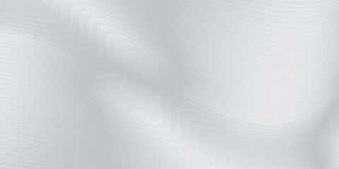 Abstract  white and gray color, modern design background with geometric shape. Vector illustration.