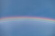 © Duet Postscriptum/Stocksy - rainbow on blue sky background