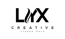 Letter LYX Creative Logo Design Vector	