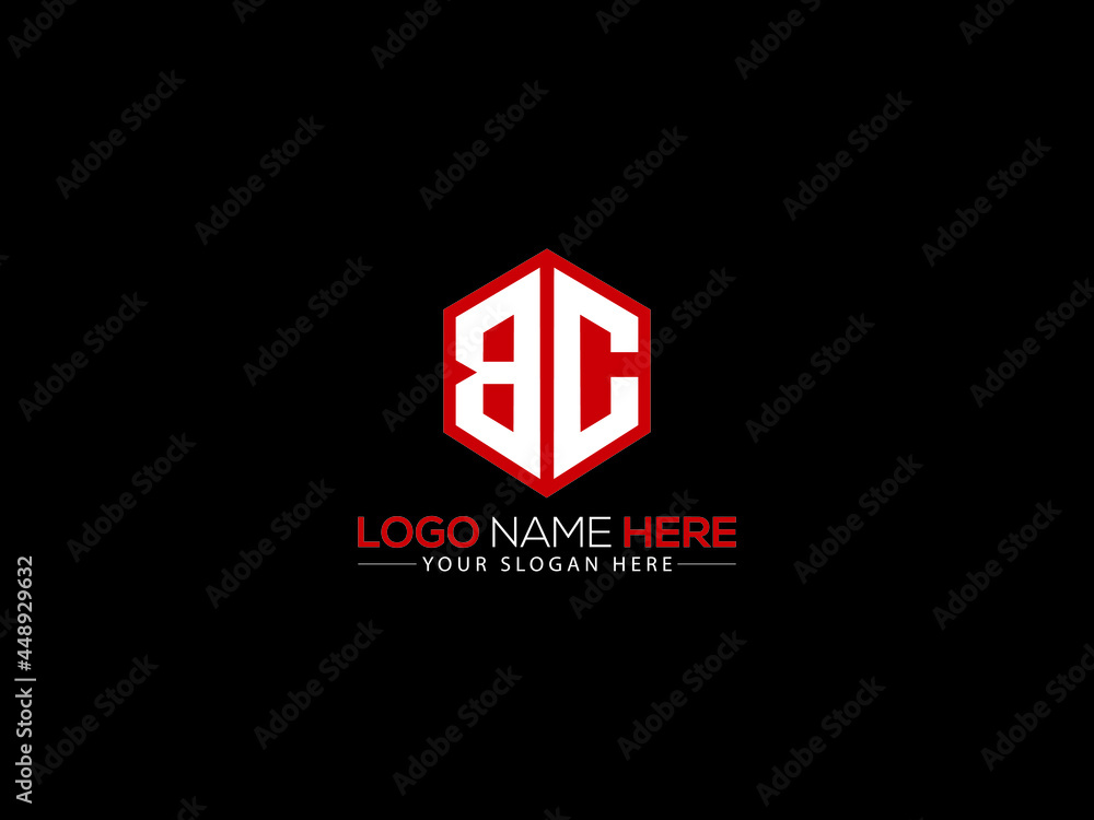 Letter BC Logo, creative bc logo icon vector for your brand
