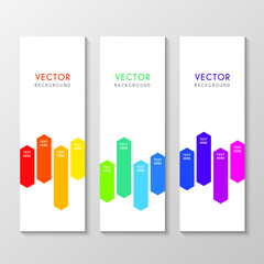 Wall Mural - colorful corporate banner design