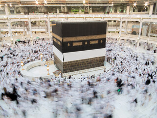Fototapete - Journey to Hajj in holy Mecca 2013, high quality photo. High quality photo