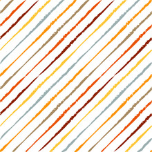 Seamless Vector Pattern On The Theme Of Halloween, Colored Lines On A White Background. Endless Texture For Wallpaper, Flyers, Covers, Banners, Fill Pattern, Web Page, Background, Surface.