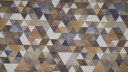 abstract geometric background on fabric