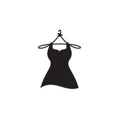 Sticker - Clothes hanger logo design for fashion