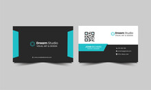 Modern & Vector Editable Corporate Concept Business Card Template With Different Colors & Types Of Shapes