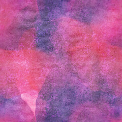 Wall Mural - pink purple abstract watercolor seamless pattern texture for digital art graphic design and backgrou