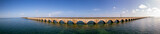 Seven Mile Bridge Florida Keys panorama photo
