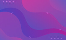 Abstract Purple Geometric Background. Modern Background Design. Liquid Color. Fluid Shapes Composition. Fit For Presentation Design. Website, Basis For Banners, Wallpapers, Brochure, Posters