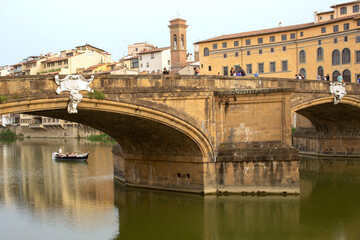 Wall Mural - Holy Trinity bridge(Ponte Santa Trinita) Florence