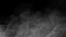smoke , steam, vapor , fog , Cloud - realistic smoke cloud best for using in composition, 4k, screen mode for blending, ice smoke cloud, fire smoke, ascending vapor steam over black background.
