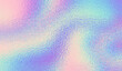 © Omeris - Iridescent texture. Holographic background. Hologram gradient. Neon color. Foil effect. Rainbow graphic. Chrome cosmic design for prints. Holography pattern. Pearlescent ombre. Pastel patern. Vector
