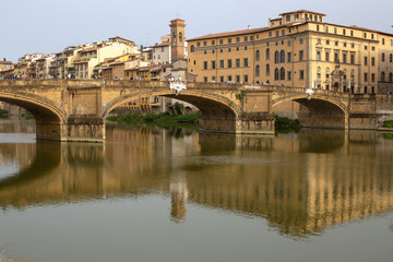 Wall Mural - Holy Trinity bridge(Ponte Santa Trinita) Florence