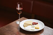 © Southworks - Wine and cheese plate in restaurant