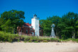 Lighthouse - 40 Mile Point, Rogers City Michigan United States