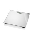 © Marcelo Trad Nery - Gray tempered glass digital bathroom scale isolated