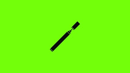 Poster - Electronical cigarette icon animation