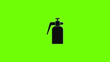 Sticker - Garden spray bottle icon animation