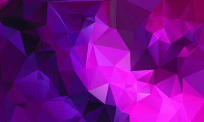 Abstract Color Polygon Background Design, Abstract Geometric Origami Style With Gradient