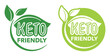 © Dmitry Kovalchuk - Keto friendly badge for low-carbohydrate foods