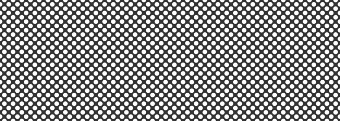 Сircle black mesh. Pattern seamless background. Vector texture