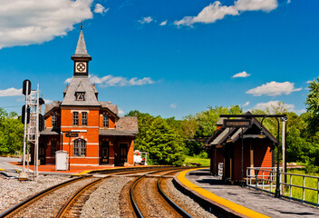 Photo of Point of Rocks Train Station, Maryland USA