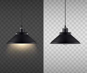 Ceiling Lamp Transparent Design Concept