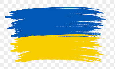 Wall Mural - ukraine flag set. abstract national flag of ukraine. vector illustration eps10