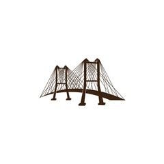 Canvas Print - Bridge icon