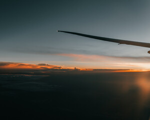Wall Mural - view from a flight.