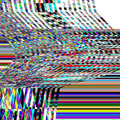 Wall Mural - tv photo noise glitch psychedelic background old vhs screen error digital pixel noise abstract desig