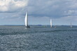 Segelschiffe auf dem Greifswalder Bodden