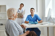 © SHOTPRIME STUDIO - elderly woman visit to the doctor communication health diagnostics