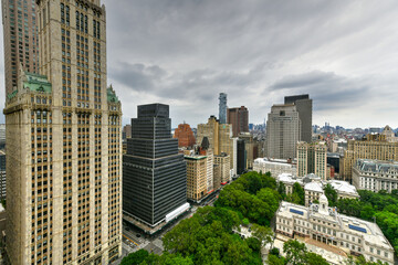 Canvas Print - Downtown Manhattan