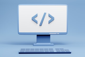 Coding concept, 
Software development, software developer, computer programmer concept