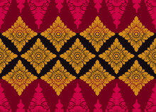 Indonesian Geometric Motifs, With Balinese Patterns, Are Very Exclusive. Vector Eps 10