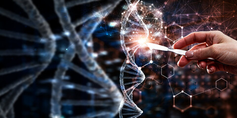 Wall Mural - innovative technologies in science and medicine