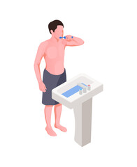 Sticker - Hygiene Isometric Icon